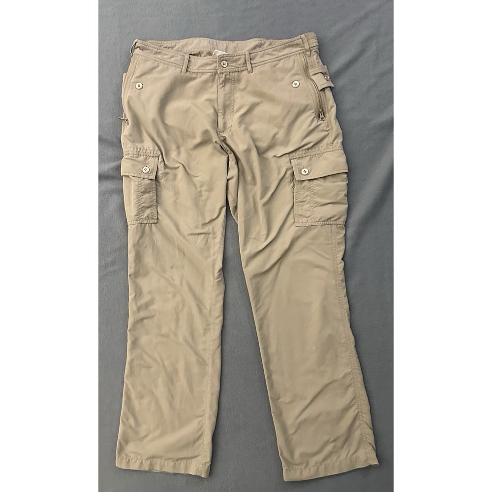 Clothing Arts Pants Mens 36x32 Khaki Pick Pocket Proof P Cubed Travel Cargo